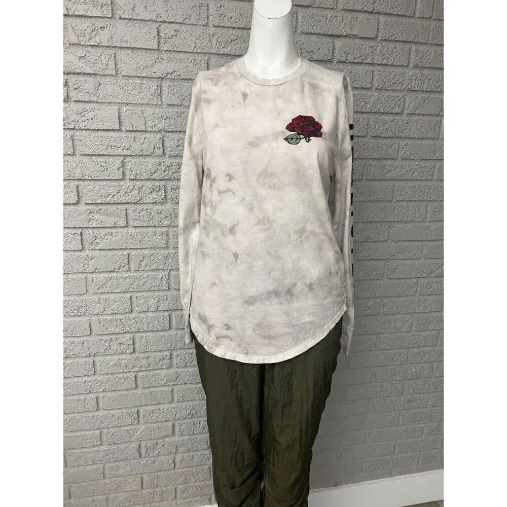 Hollister Women Tie Dye Rose T-Shirt With Size S